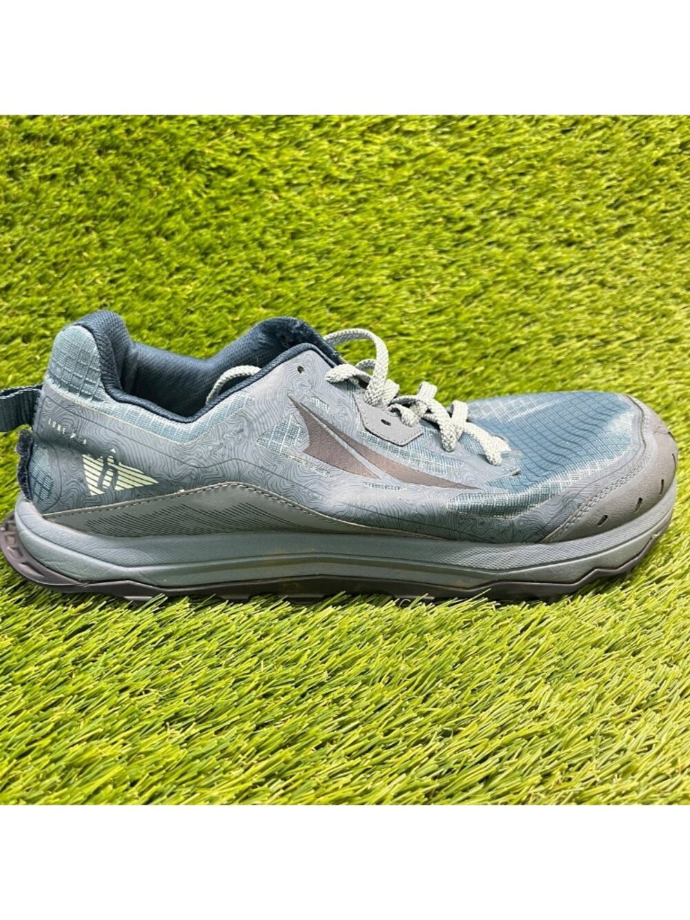 Altra Lone Peak 6 Womens Size 12 Blue Athletic Trail Running Shoes Sneakers